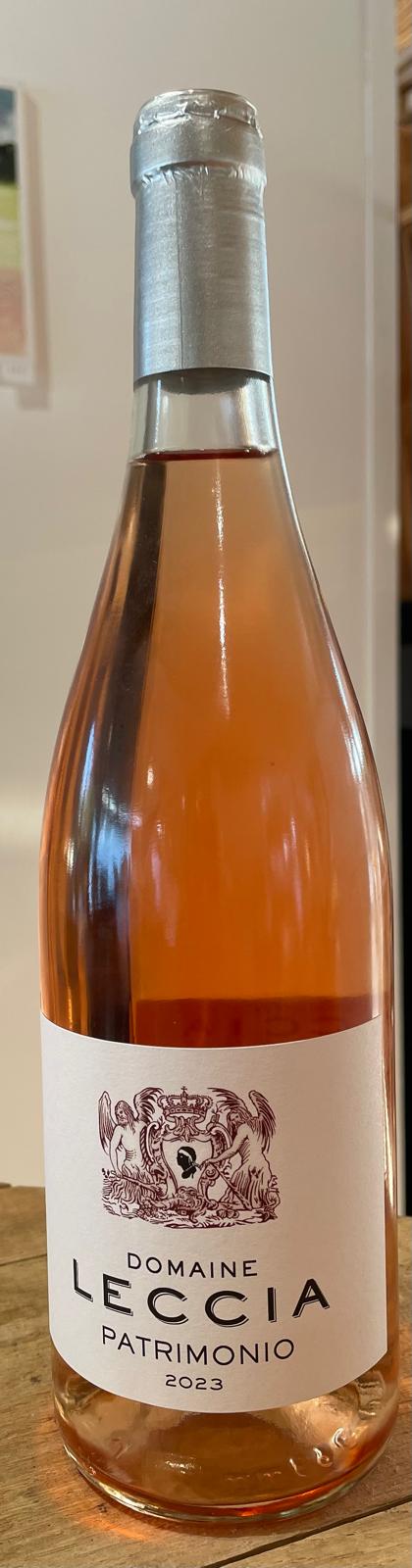 Vin rosé Domaine Patrimonio Leccia Année 2023