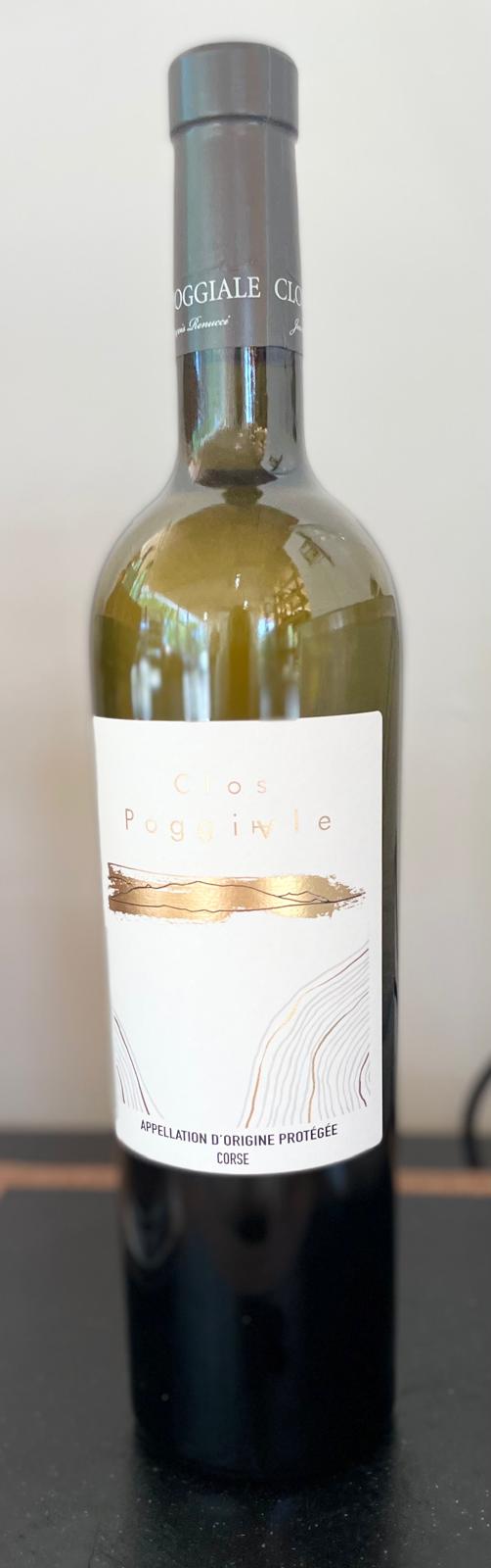 Vin blanc Clos Poggiale, Année 2023