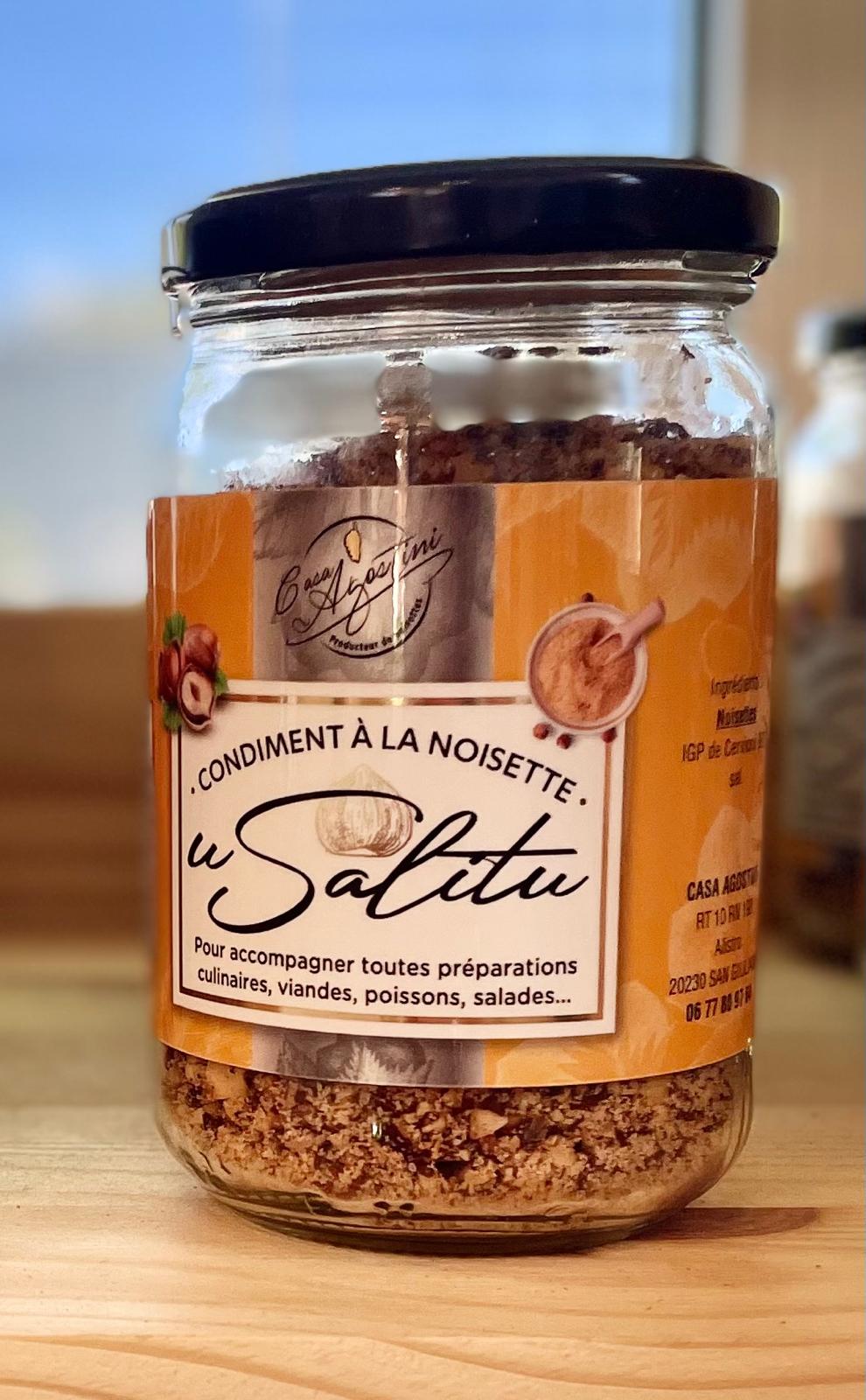 U Salitu condiment à la noisette