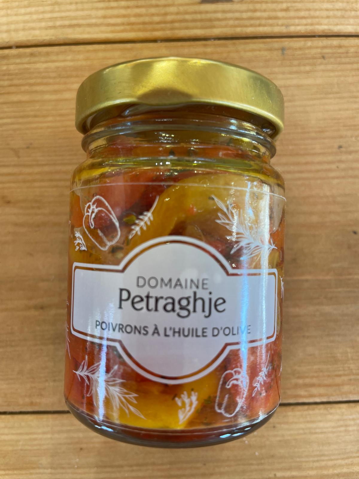 Poivrons à l’huile d’olives