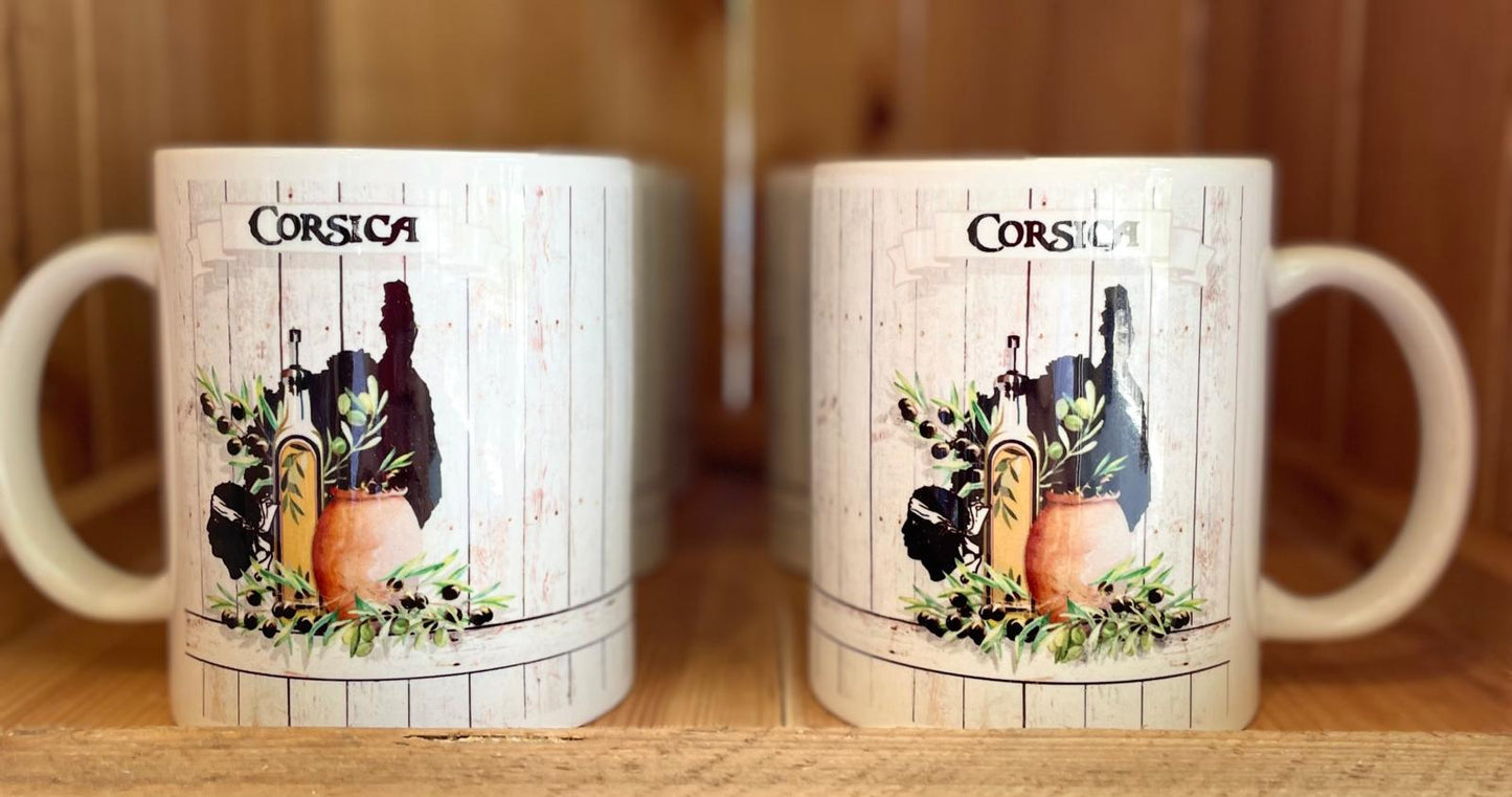 Mug décor corse