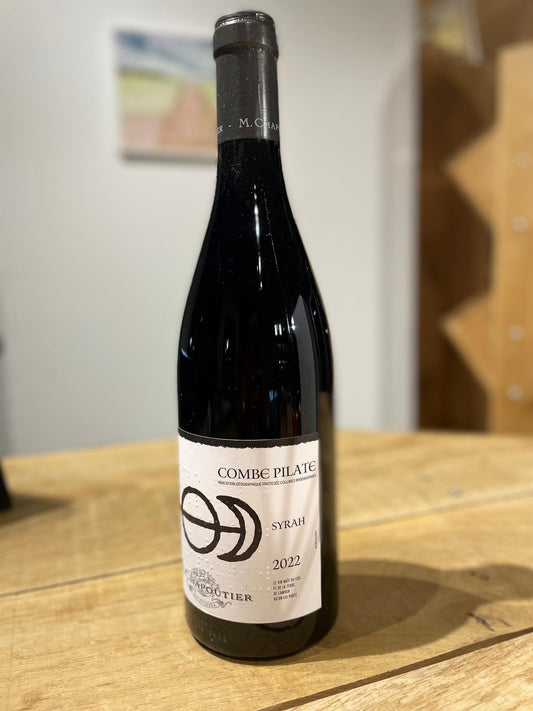 Vin rouge Combe Pilate, Syrah, 2022
