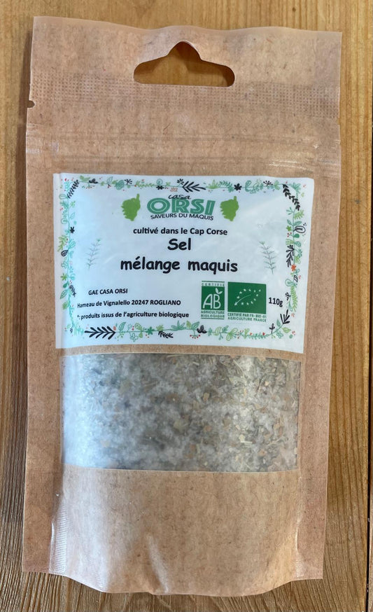 Sel en sachet mélange maquis