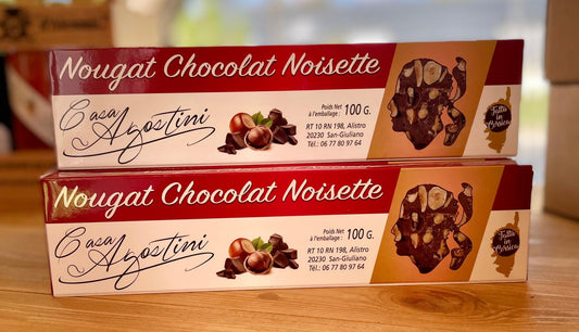 Nougat chocolat noisette